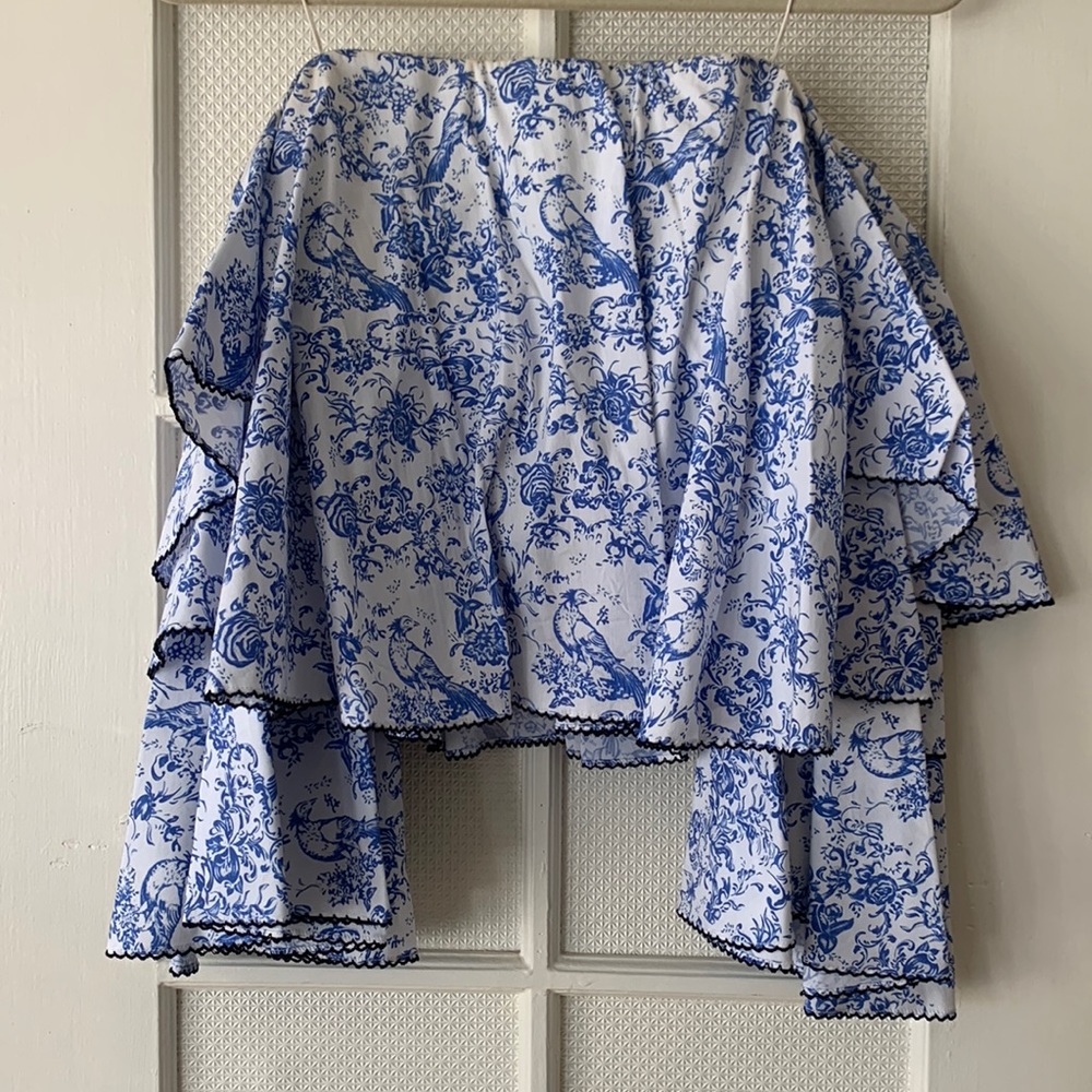 CAROLINE CONSTAS off the shoulder top